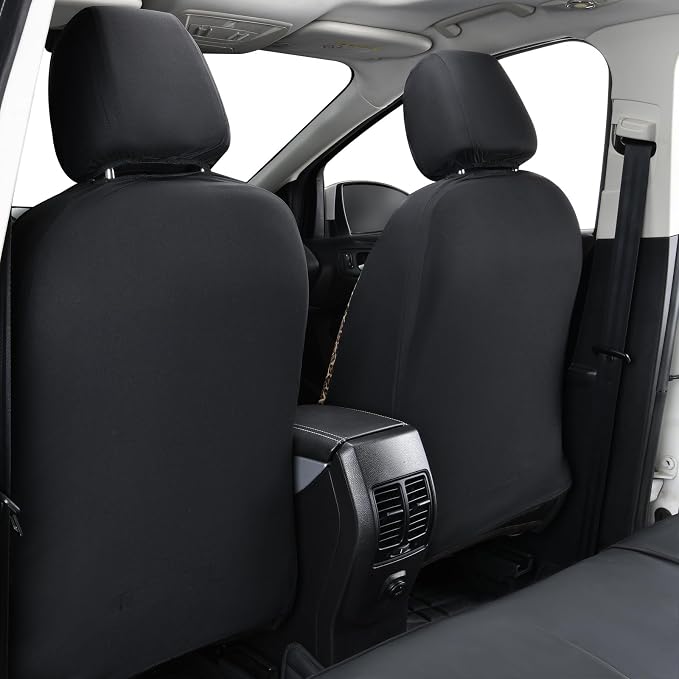 Universal Faux Leather Seat Covers — Full Set — Brown