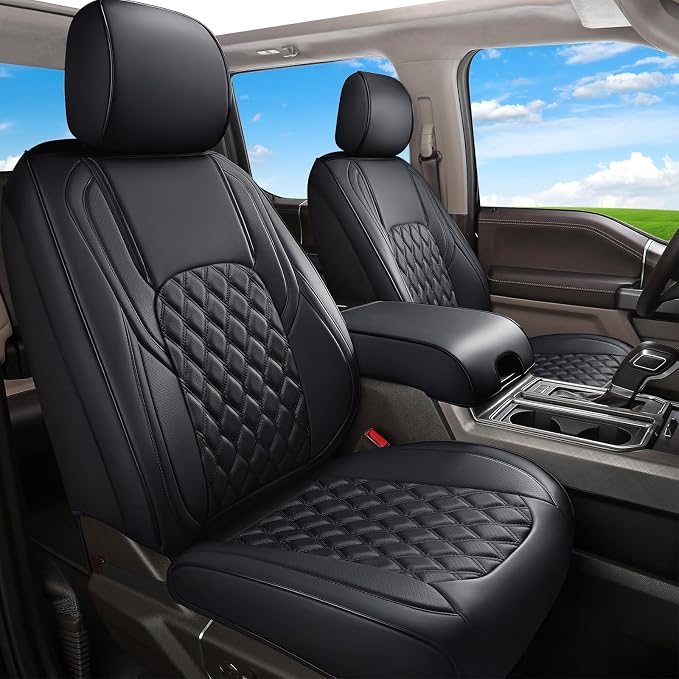 Seat Covers for Toyota Tacoma — Full Set — Black