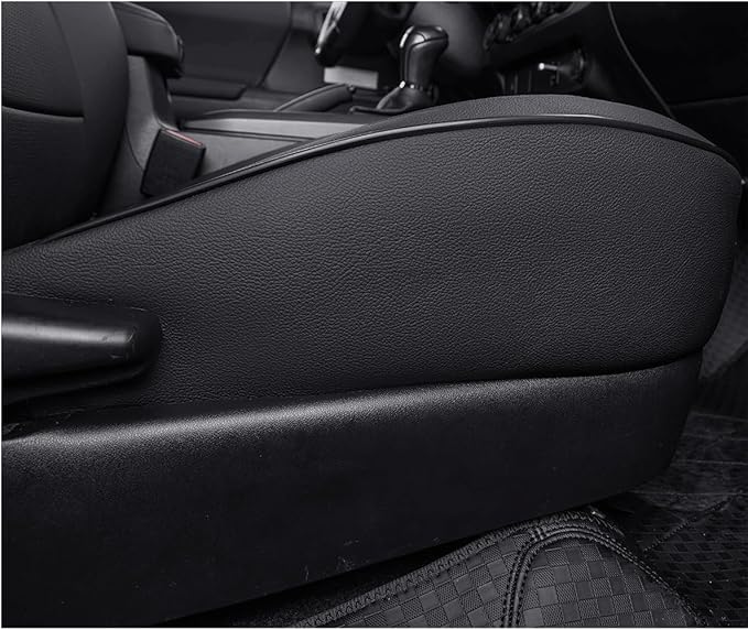 Faux Leather Seat Covers for Toyota Tacoma — Full Set — Black