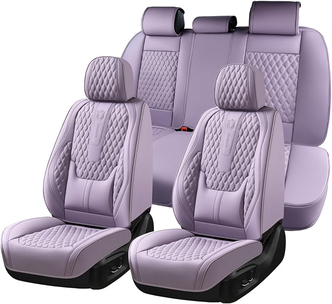 Universal Seat Covers — Full Set — Purple