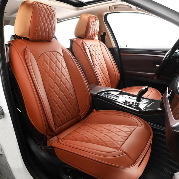 Universal Seat Covers โ Full Set โ Brown