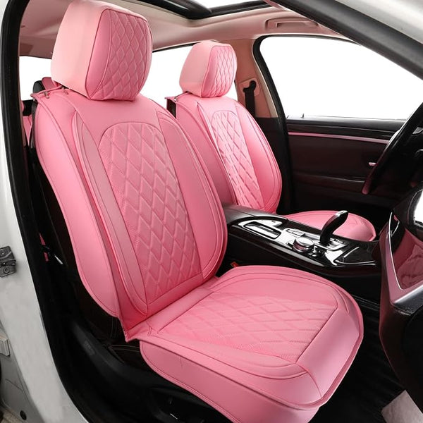 Universal Seat Covers โ Full Set โ Pink