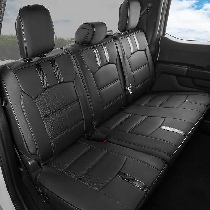 Seat Covers for Ford F-150 — Rear Seat — Black