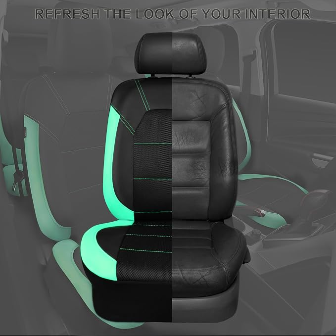 Universal Seat Covers — Full Set — Black
