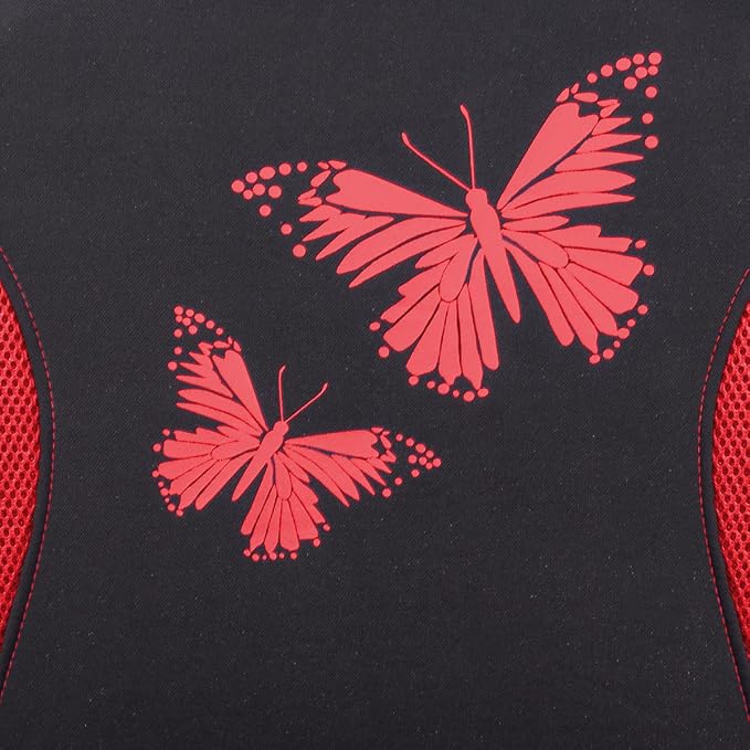 Universal Seat Covers — Full Set — Red