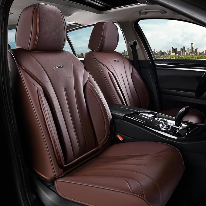 Universal Seat Covers — Front Seat — Coffee