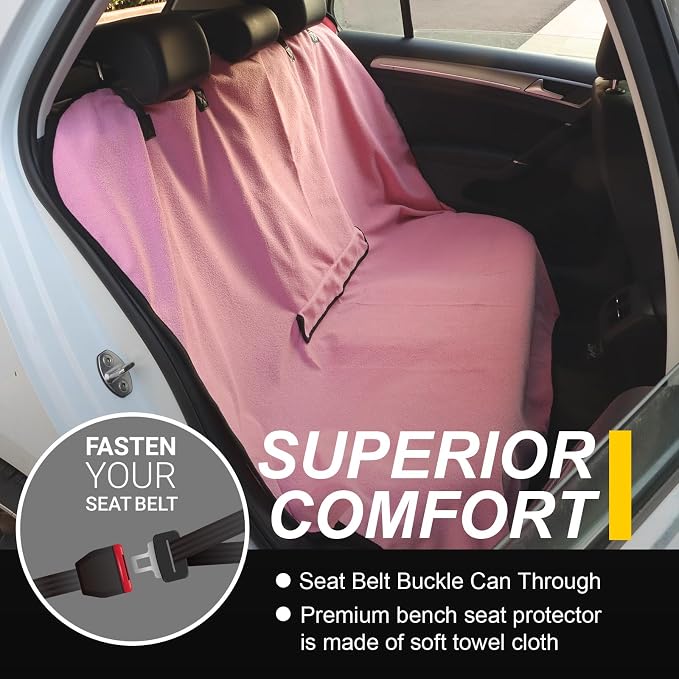 Pet Car Seat Protector — Pink