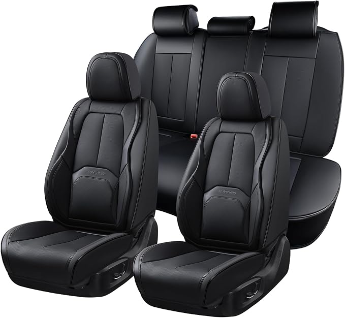 Universal Seat Covers — Full Set — Black