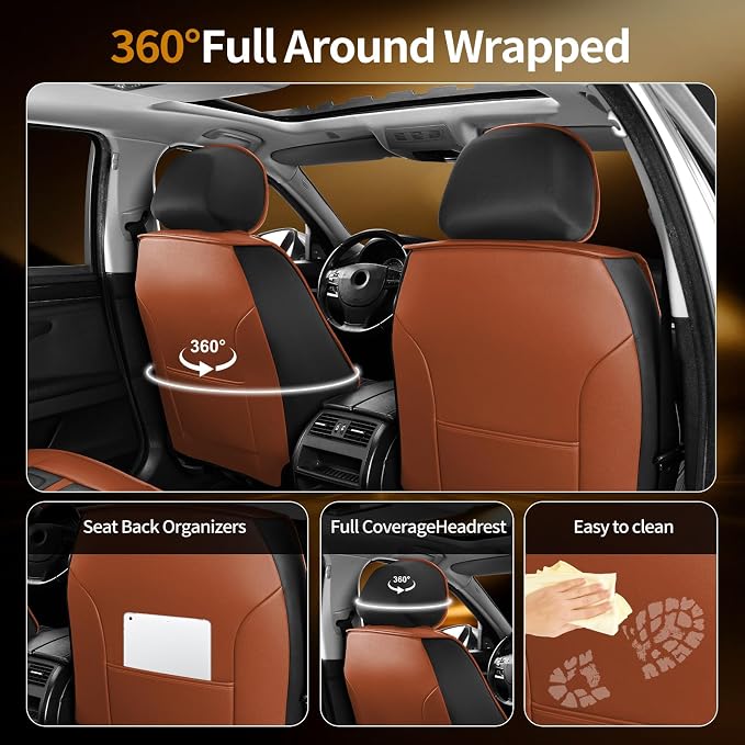 Seat Covers for Nissan Murano — Full Set — Brown