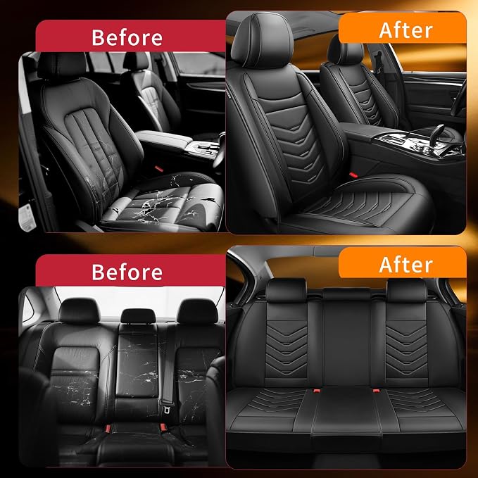 Seat Covers for Nissan Ariya — Full Set — Black