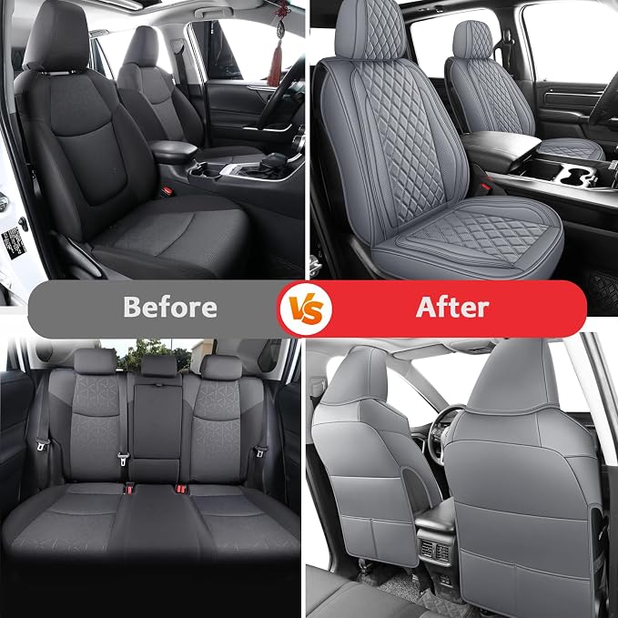 Seat Covers for Chevrolet Silverado / GMC Sierra — Front Seat — Gray