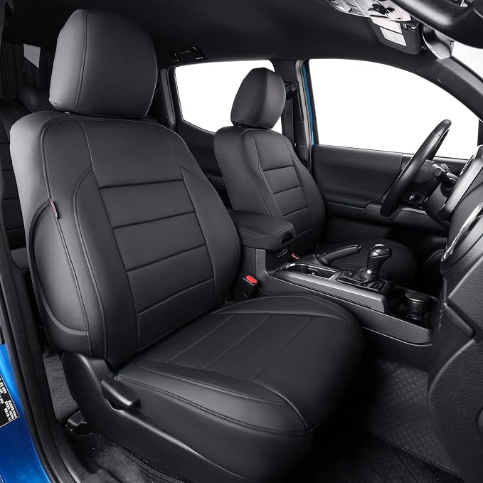 Seat Covers for Toyota Tacoma — Front Seat — Black