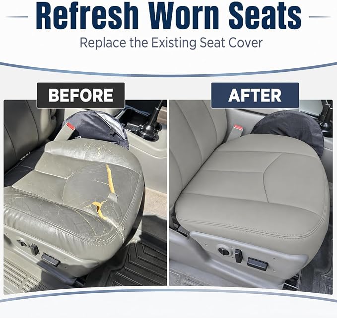 Replacement Seat Upholstery — Gray