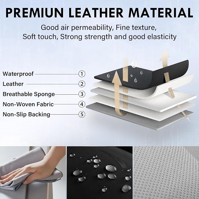 Universal Seat Covers — Rear Seat — Black / Gray
