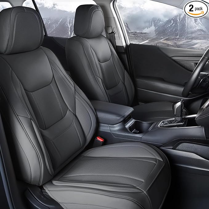 Seat Covers for Toyota Tacoma — Front Seat — Gray
