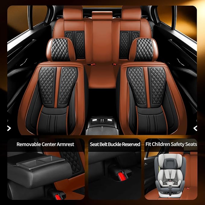 Seat Covers for Nissan Juke — Full Set — Brown