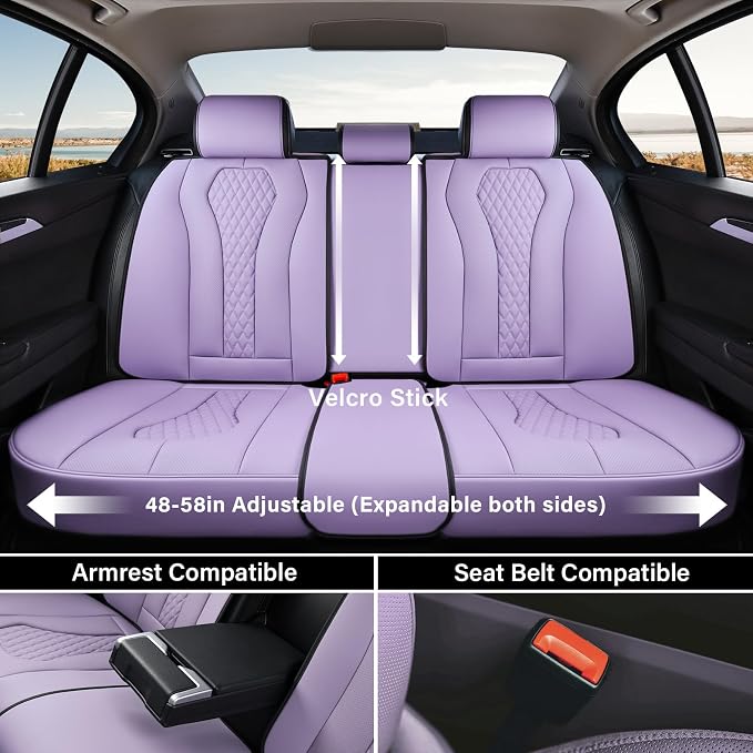 Universal Seat Covers — Purple