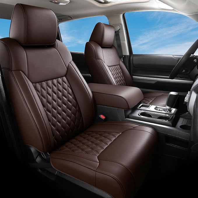 Seat Covers for Toyota Tacoma — Full Set — Coffee