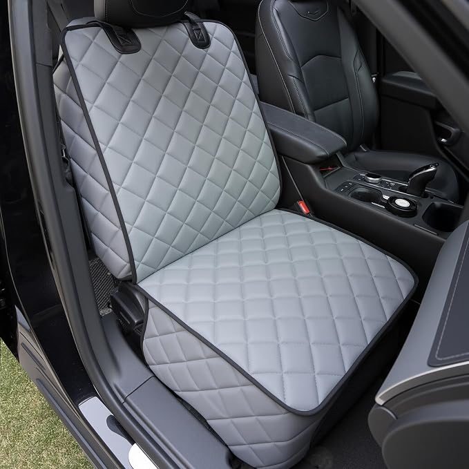 Pet Car Seat Protector — Front Seat — Gray