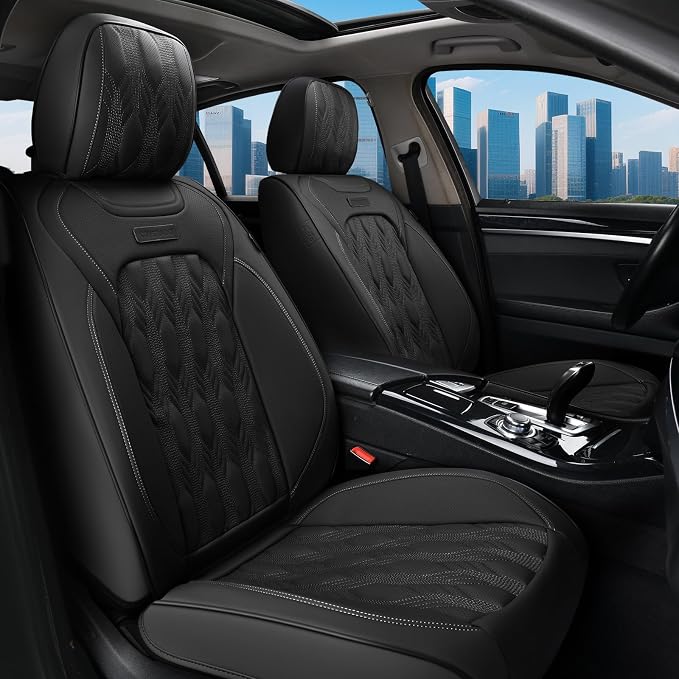 Universal Seat Covers — Full Set — Black