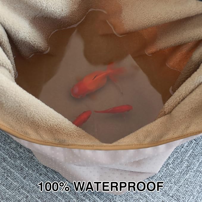 Pet Car Seat Protector — Front Seat — Beige