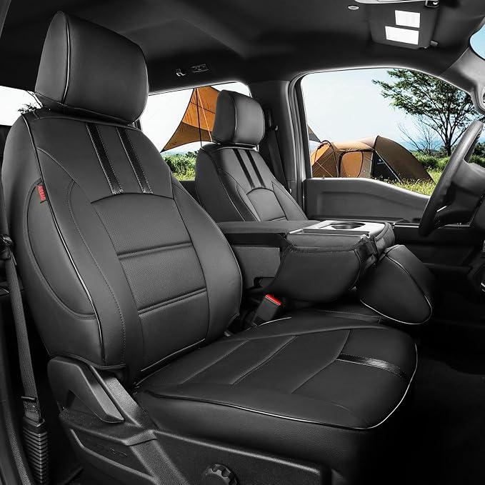 Seat Covers for Ford F-150 — Full Set — Black