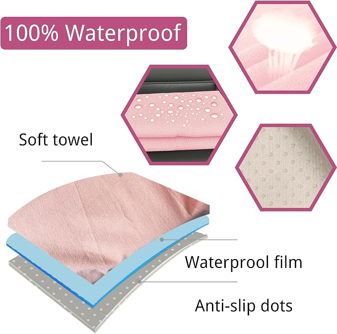 Car Seat Covers — Front Seat — Pink
