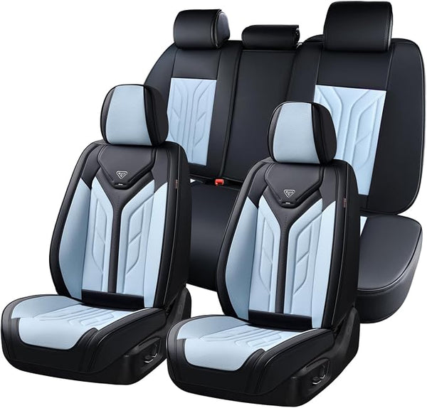 Universal Seat Covers โ Full Set โ Black / Blue