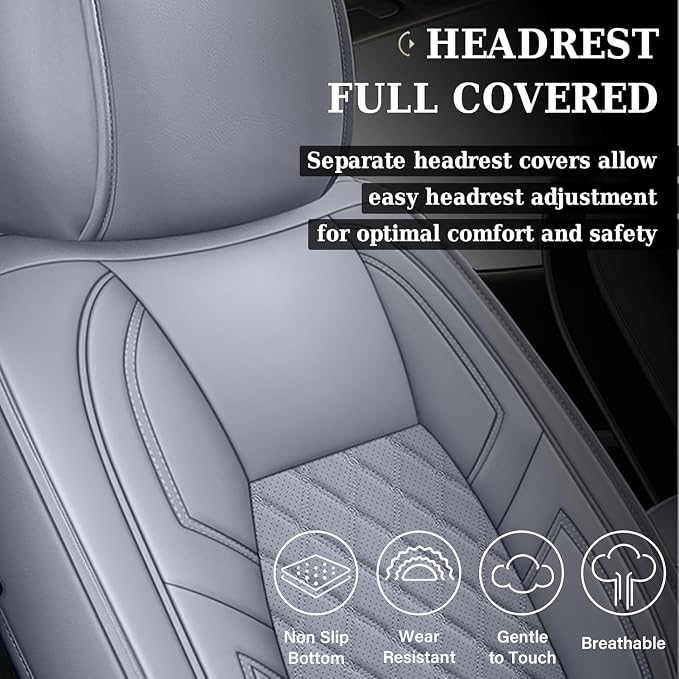 Seat Covers for Toyota Tundra — Gray
