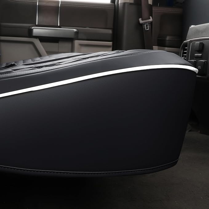 Seat Covers for Multiple Vehicles — Black / White