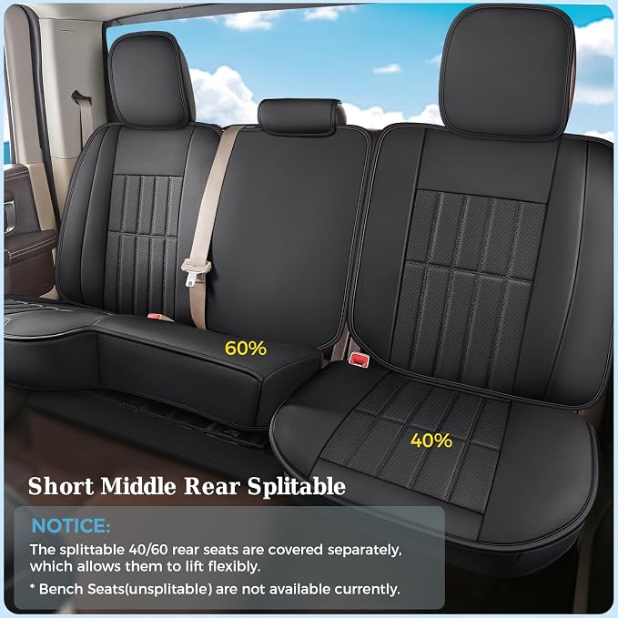 Seat Covers for Multiple Vehicles — Full Set