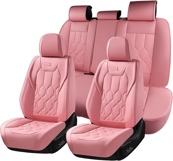 Universal Seat Covers โ Full Set โ Pink