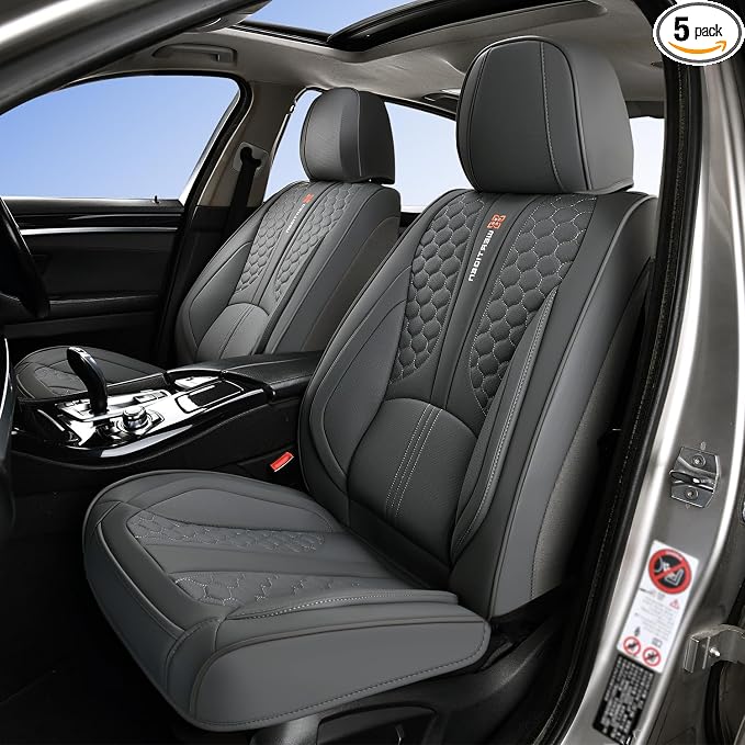 Universal Seat Covers — Full Set — Gray