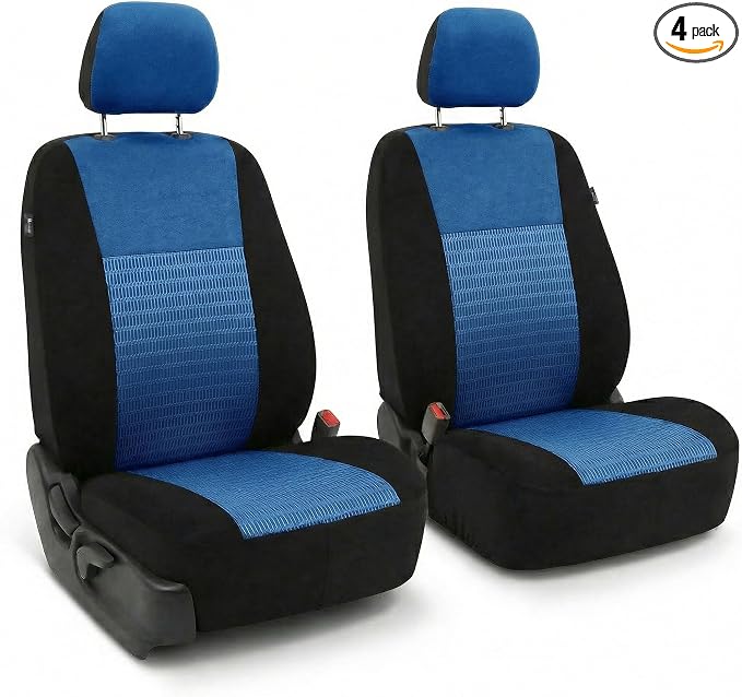 Universal Seat Covers — Front Seat — Blue