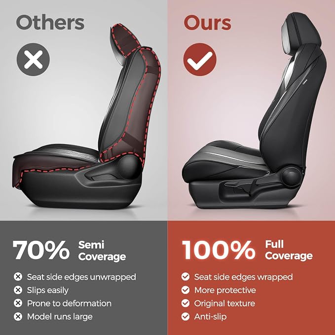 Faux Leather Seat Covers for Toyota Tundra — Full Set