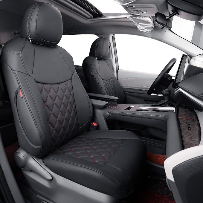 Seat Covers for Toyota Sienna — Full Set — Black