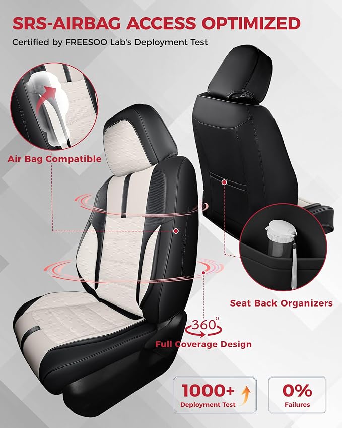 Universal Faux Leather Seat Covers