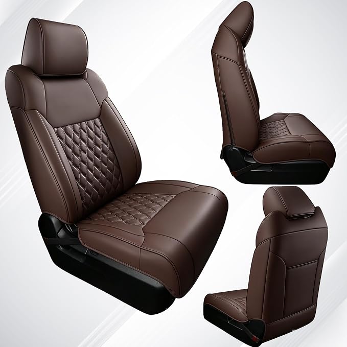 Seat Covers for Toyota Tacoma — Front Seat — Coffee