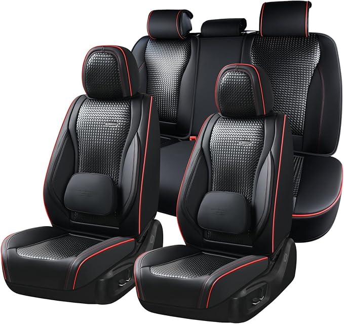 Universal Seat Covers — Full Set — Black