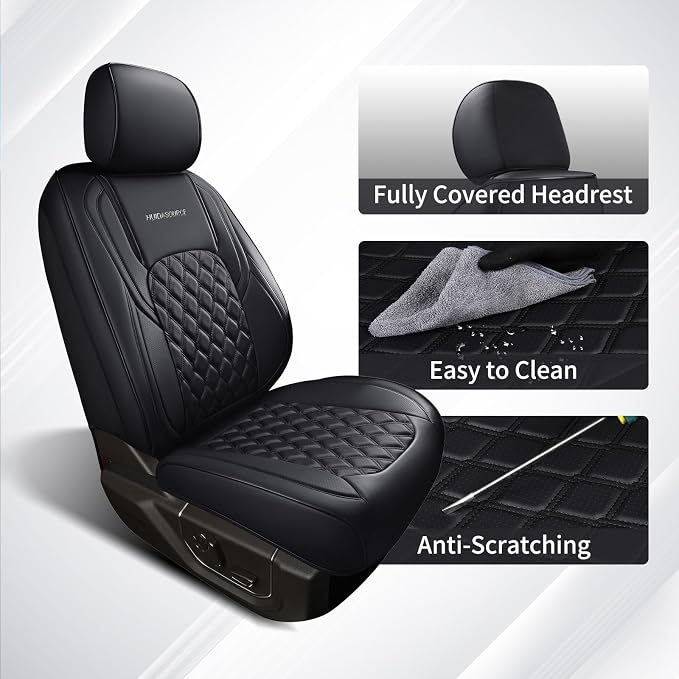 Seat Covers for Chevrolet Silverado / GMC Sierra — Black