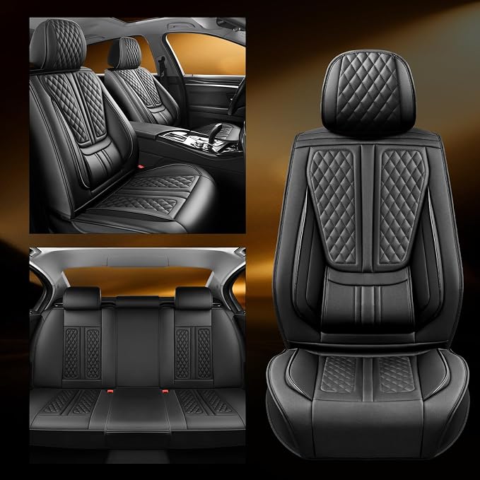 Seat Covers for Nissan Sentra — Full Set — Black