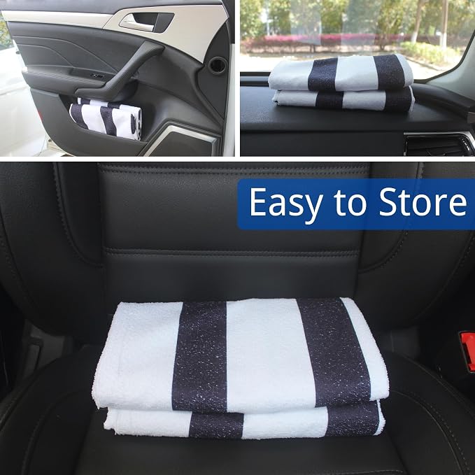 Car Seat Covers — Front Seat — Black