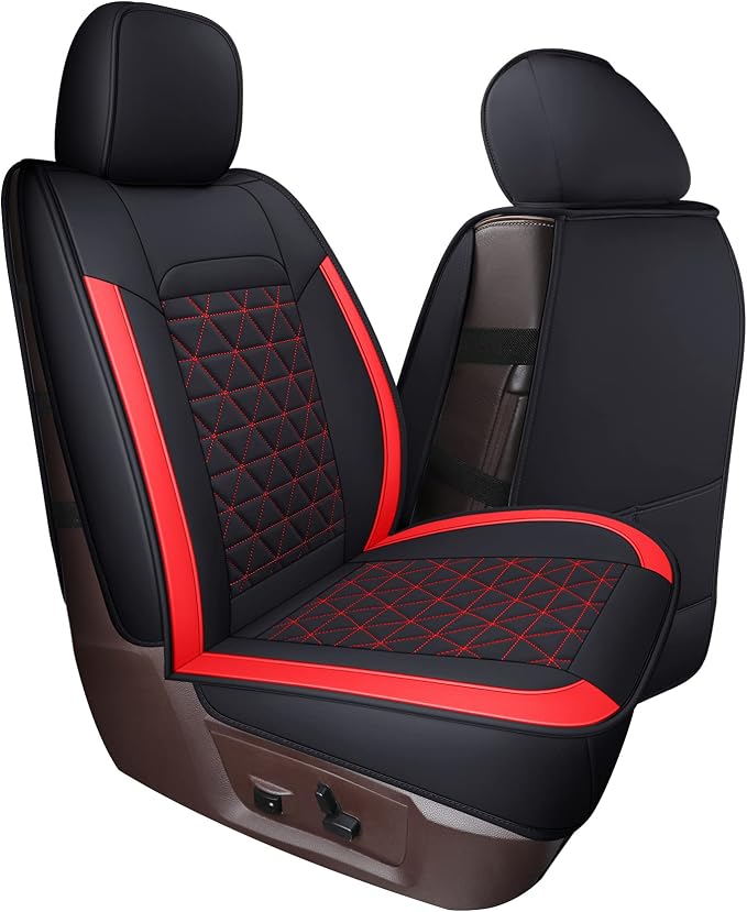 Seat Covers for Multiple Vehicles — Full Set — Red