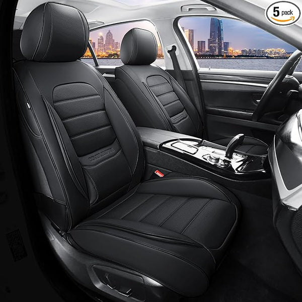Universal Seat Covers โ Full Set โ Black
