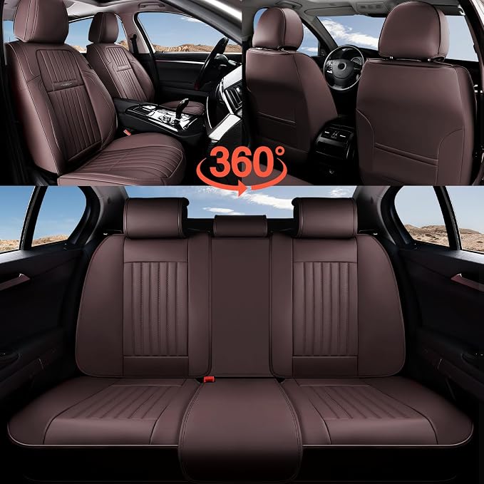 Universal Seat Covers — Front Seat — Coffee
