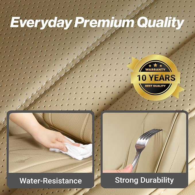 Seat Covers for Chevrolet Colorado — Front Seat — Beige