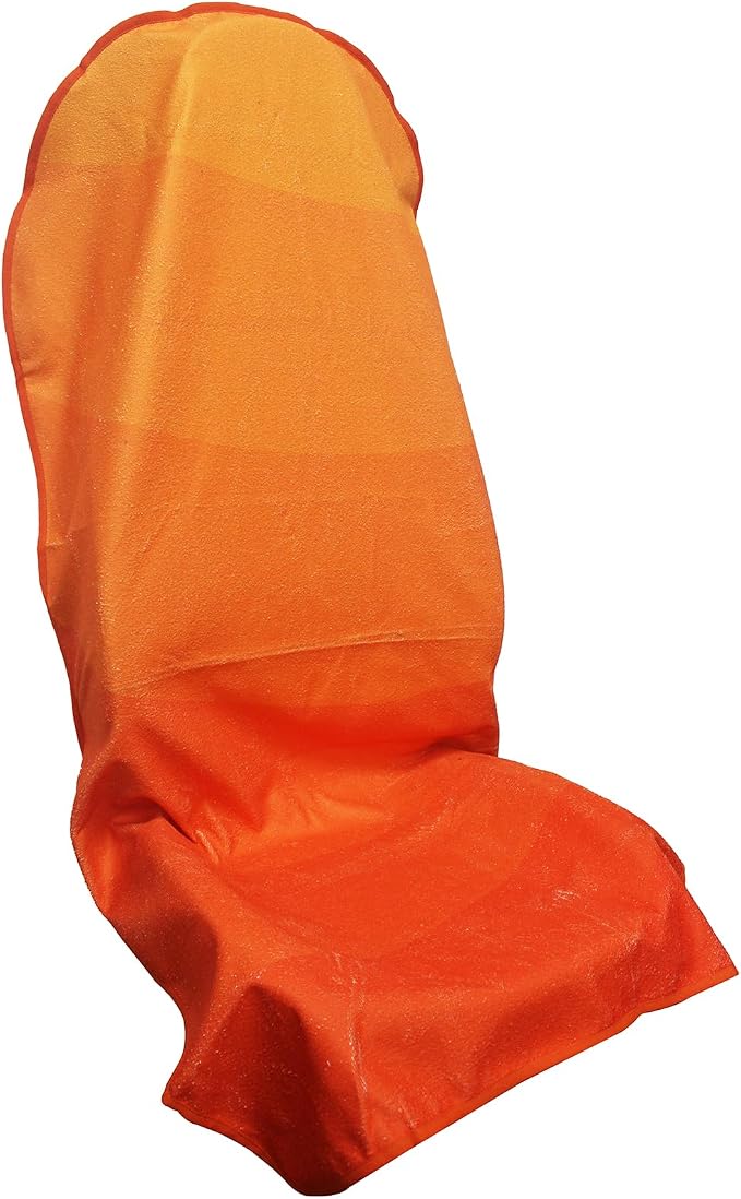 Car Seat Covers — Front Seat — Orange