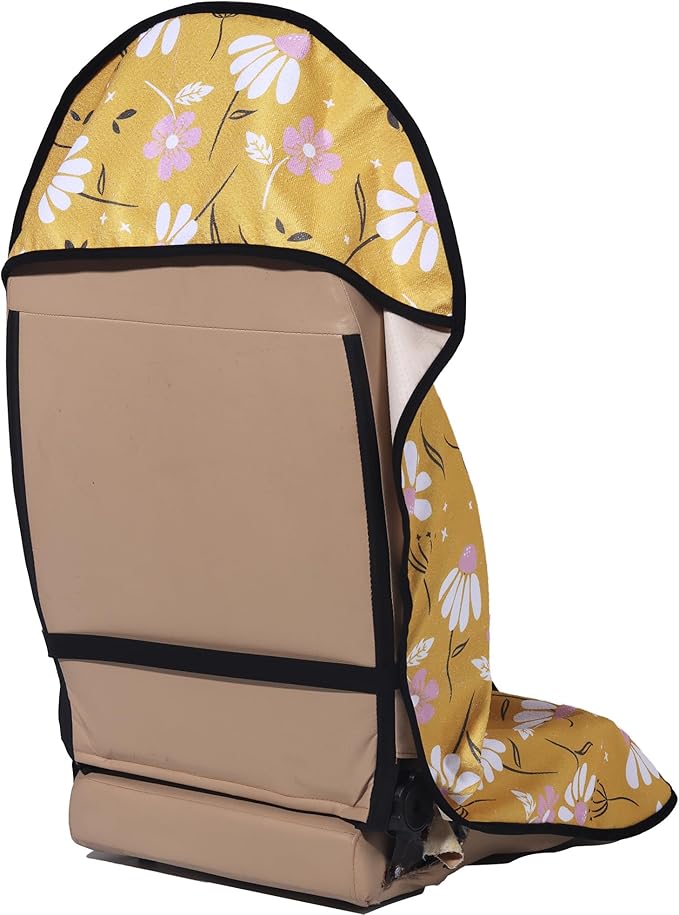 Car Seat Covers — Front Seat — Yellow