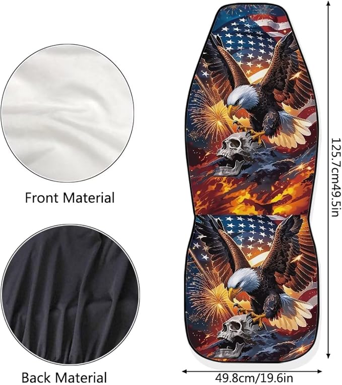 Universal Fabric Seat Covers — Front Seat