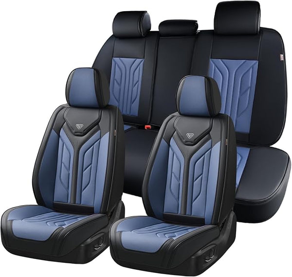 Universal Seat Covers โ Full Set โ Black / Blue